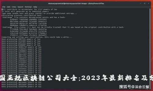 全国正规区块链公司大全：2023年最新排名及分析