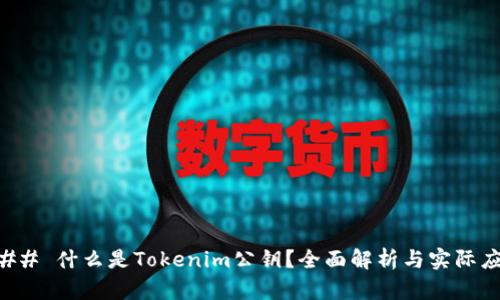 ### 什么是Tokenim公钥？全面解析与实际应用