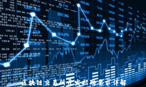 
区块链交易所开发招聘要求详解