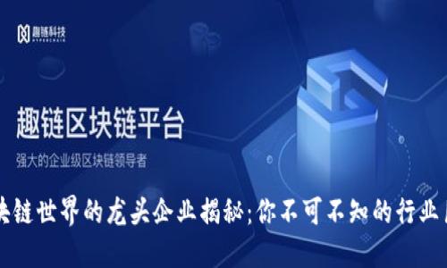 区块链世界的龙头企业揭秘：你不可不知的行业巨头