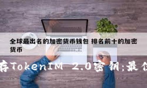 如何安全保存TokenIM 2.0密钥：最佳实践与技巧