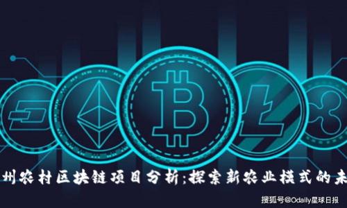 贵州农村区块链项目分析：探索新农业模式的未来