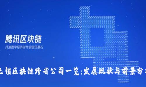 无锡区块链跨省公司一览：发展现状与前景分析