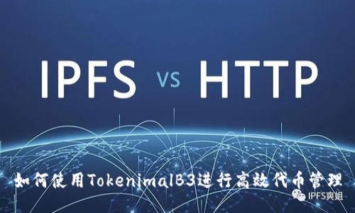 如何使用TokenimalB3进行高效代币管理