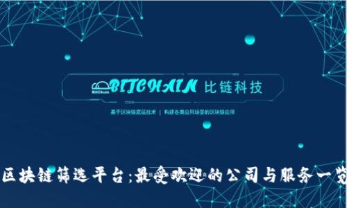 区块链筛选平台：最受欢迎的公司与服务一览