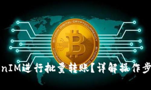 如何使用TokenIM进行批量转账？详解操作步骤与注意事项