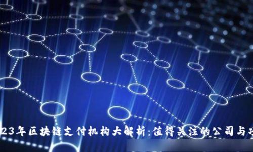 2023年区块链支付机构大解析：值得关注的公司与项目