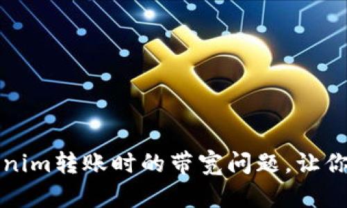 如何解决Tokenim转账时的带宽问题，让你的交易更顺畅