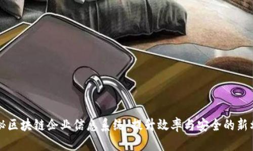 揭秘区块链企业信息系统：提升效率与安全的新利器
