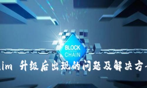 Tokenim 升级后出现的问题及解决方案分析