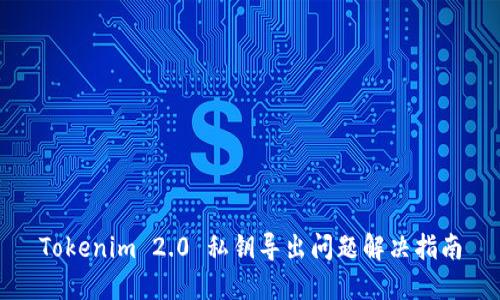 Tokenim 2.0 私钥导出问题解决指南