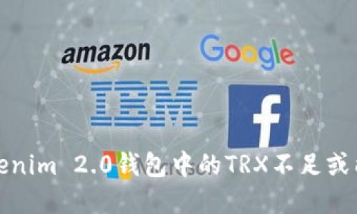 如何解决Tokenim 2.0钱包中的TRX不足或能量不足问题