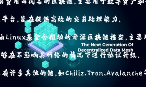 区块链技术的迅猛发展导致了许多不同的区块链项目和平台的出现。以下是一些著名的区块链链名称：

1. **比特币（Bitcoin）**：第一个也是最著名的加密货币，采用去中心化的区块链技术。
  
2. **以太坊（Ethereum）**：一个开放源代码的区块链平台，支持智能合约和去中心化应用（DApps）。
  
3. **瑞波（Ripple）**：一个专注于跨境支付的区块链网络，主要用于金融机构之间的交易。
  
4. **链上（Chainlink）**：一个去中心化的预言机网络，用于将真实世界的数据引入区块链。
  
5. **波卡（Polkadot）**：一个多链架构的区块链平台，旨在实现不同区块链之间的互操作性。
  
6. **卡尔达诺（Cardano）**：一个以学术为基础的区块链平台，具有良好的可扩展性和可持续性。
  
7. **索拉纳（Solana）**：以高性能和低交易费用而闻名的区块链，主要用于数字资产和去中心化金融（DeFi）。
  
8. **EOS**：一个支持商业级应用的区块链平台，旨在提供高效的交易处理能力。
  
9. **超链（Hyperledger Fabric）**：一个由Linux基金会推动的开源区块链框架，主要用于企业级解决方案。
  
10. **Tezos**：一个自我修复的区块链，能够在不影响其网络的情况下进行协议升级。

以上是一些较为知名的区块链项目，此外还有许多其他的链，如Chiliz、Tron、Avalanche等，每个项目都有其独特的特点和应用场景。