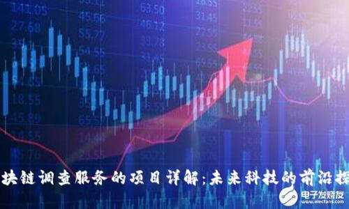 区块链调查服务的项目详解：未来科技的前沿探索