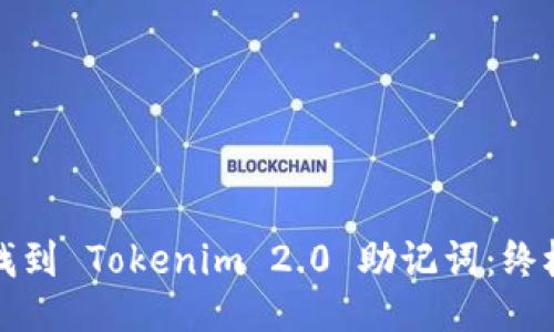 如何找到 Tokenim 2.0 助记词：终极指南
