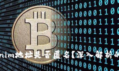 Tokenim地址是否匿名？深入解析的真相